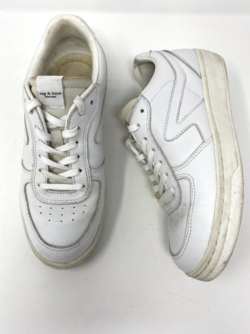 Rag & Bone Retro Court Leather Low-Top Sneakers